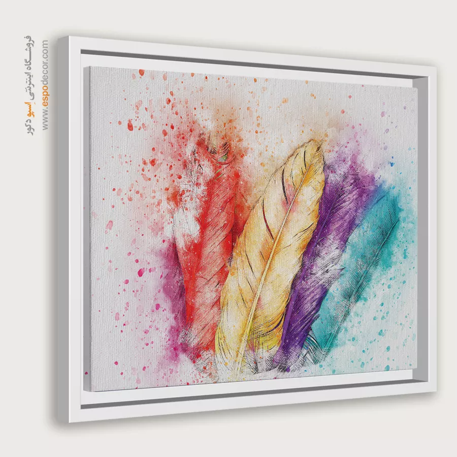 تابلو طرح آبرنگی - اسپو دکور