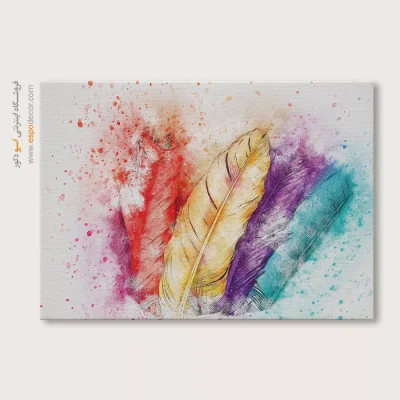 تابلو طرح آبرنگی - اسپو دکور