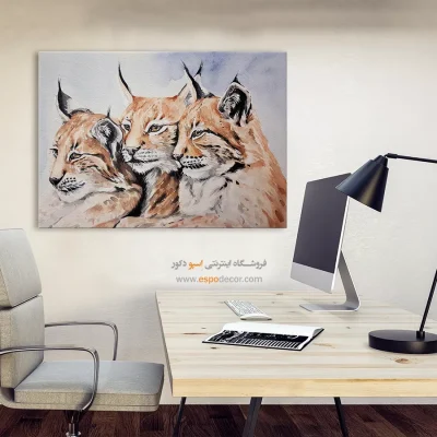 تابلو طرح آبرنگی - اسپو دکور