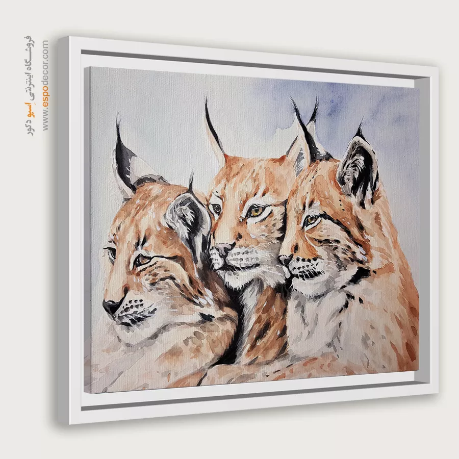 تابلو طرح آبرنگی - اسپو دکور