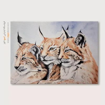 تابلو طرح آبرنگی - اسپو دکور