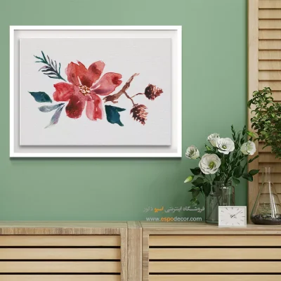تابلو طرح آبرنگی - اسپو دکور