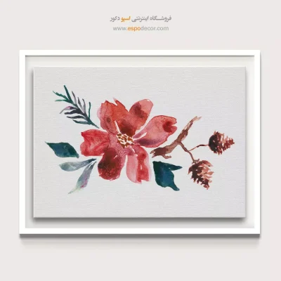 تابلو طرح آبرنگی - اسپو دکور