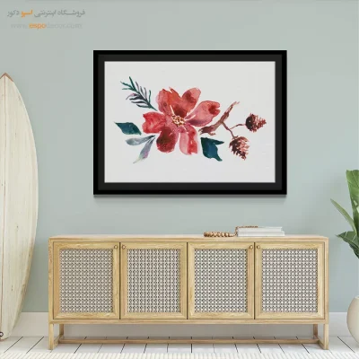 تابلو طرح آبرنگی - اسپو دکور