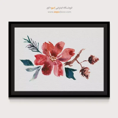 تابلو طرح آبرنگی - اسپو دکور