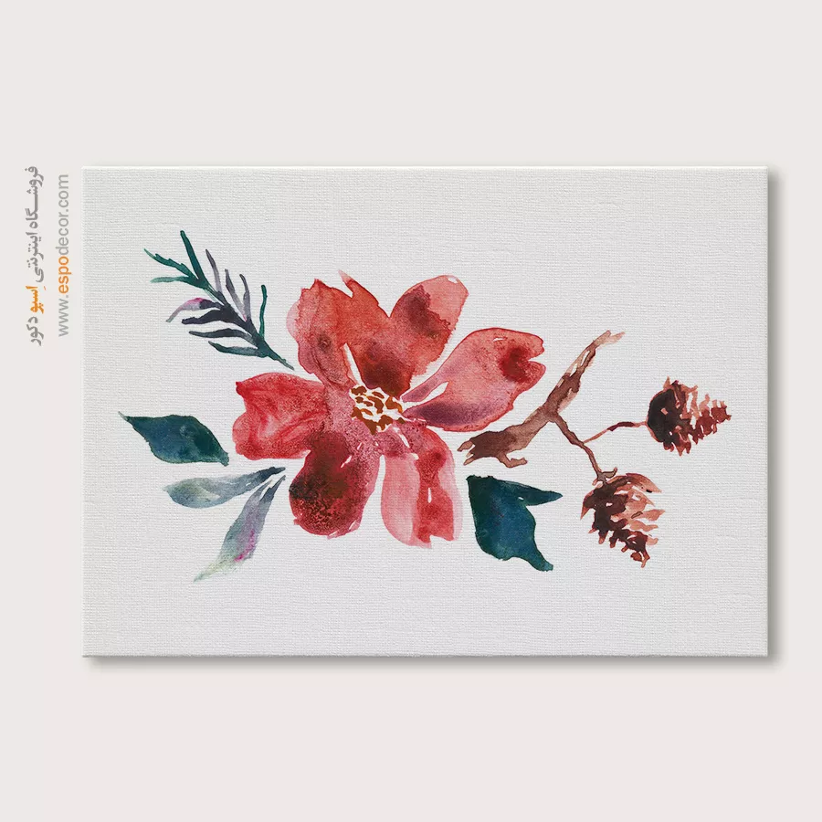 تابلو طرح آبرنگی - اسپو دکور