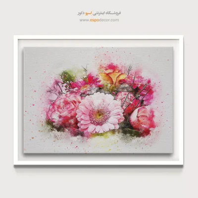 تابلو طرح آبرنگی - اسپو دکور