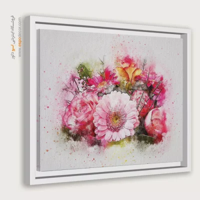 تابلو طرح آبرنگی - اسپو دکور