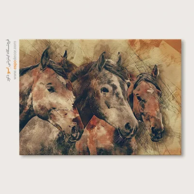 تابلو طرح آبرنگی - اسپو دکور