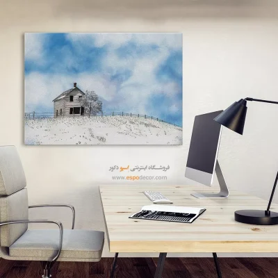 تابلو طرح آبرنگی - اسپو دکور