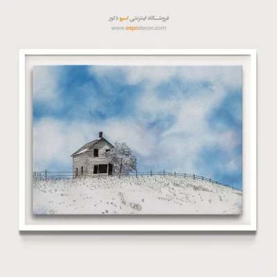 تابلو طرح آبرنگی - اسپو دکور