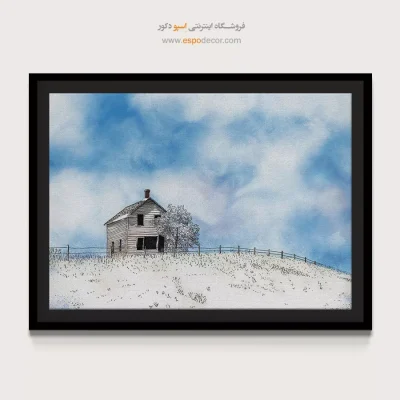 تابلو طرح آبرنگی - اسپو دکور