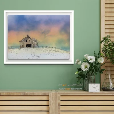 تابلو طرح آبرنگی - اسپو دکور