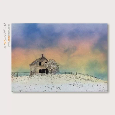 تابلو طرح آبرنگی - اسپو دکور