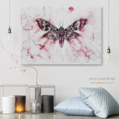 تابلو طرح آبرنگی - اسپو دکور