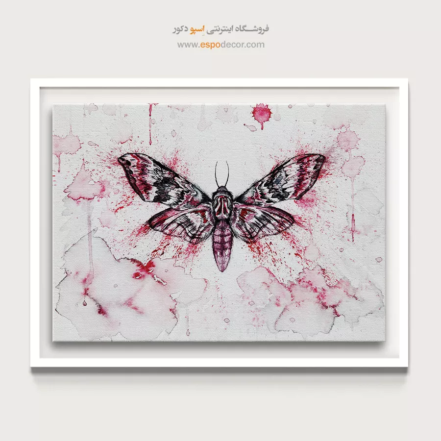 تابلو طرح آبرنگی - اسپو دکور