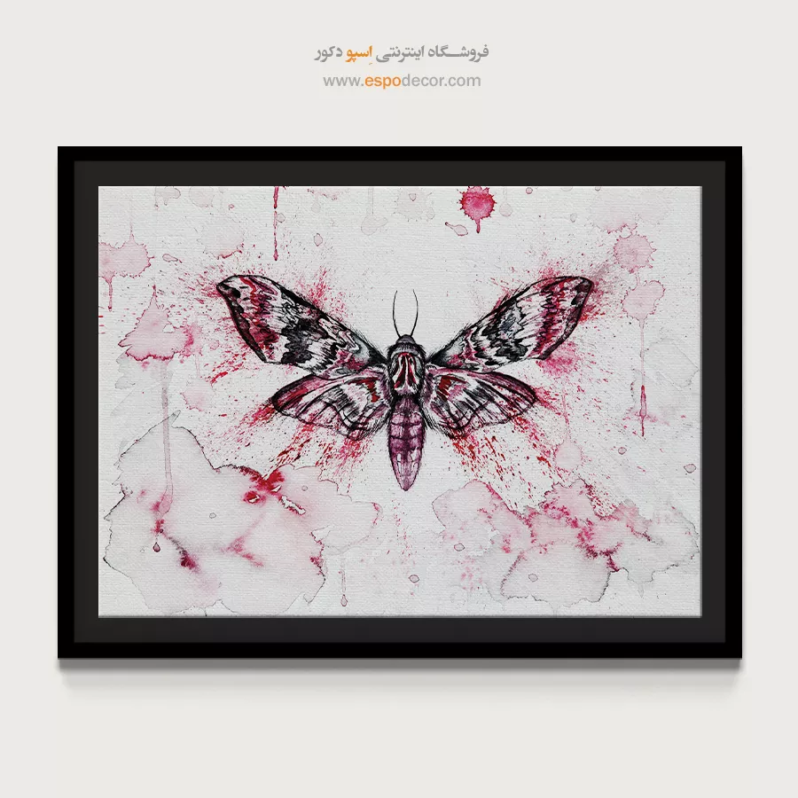 تابلو طرح آبرنگی - اسپو دکور