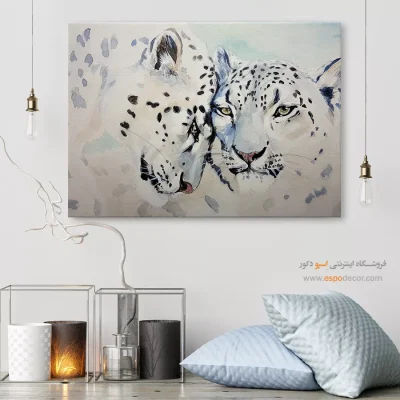 تابلو طرح آبرنگی - اسپو دکور