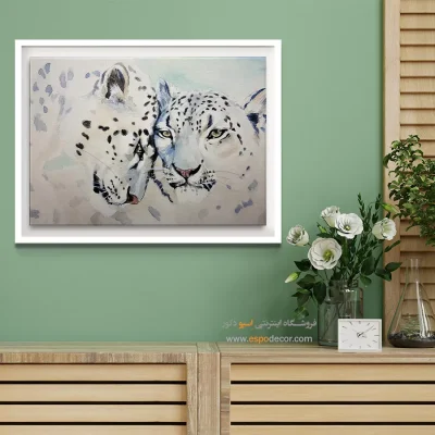 تابلو طرح آبرنگی - اسپو دکور