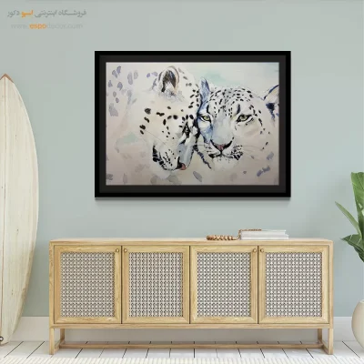 تابلو طرح آبرنگی - اسپو دکور