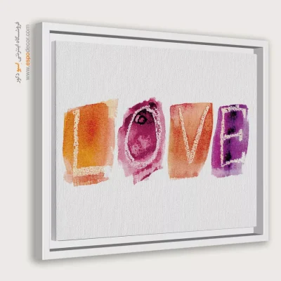 تابلو طرح آبرنگی - اسپو دکور