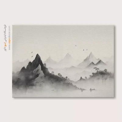 تابلو طرح آبرنگی - اسپو دکور