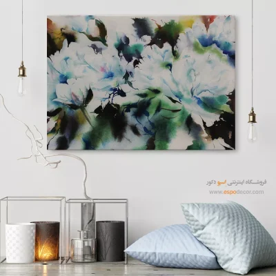 تابلو طرح آبرنگی - اسپو دکور