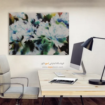 تابلو طرح آبرنگی - اسپو دکور