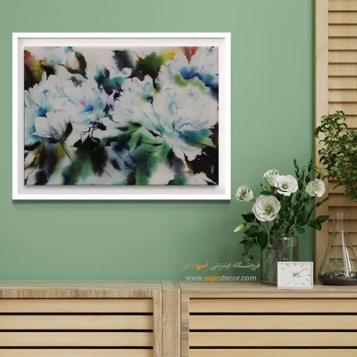 تابلو طرح آبرنگی - اسپو دکور