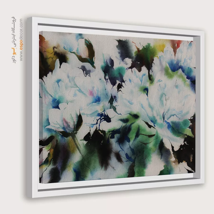 تابلو طرح آبرنگی - اسپو دکور