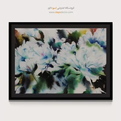 تابلو طرح آبرنگی - اسپو دکور