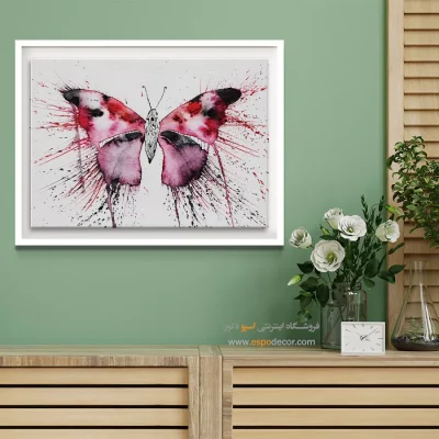 تابلو طرح آبرنگی - اسپو دکور