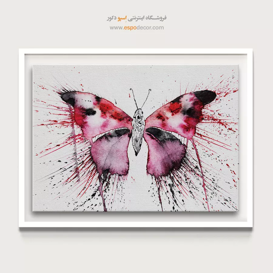 تابلو طرح آبرنگی - اسپو دکور