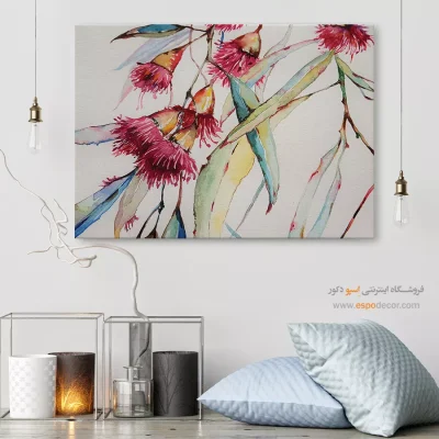 تابلو طرح آبرنگی - اسپو دکور