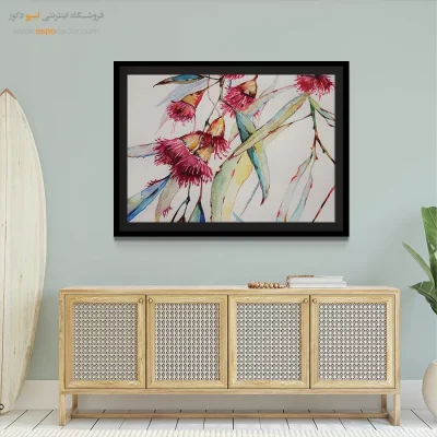 تابلو طرح آبرنگی - اسپو دکور