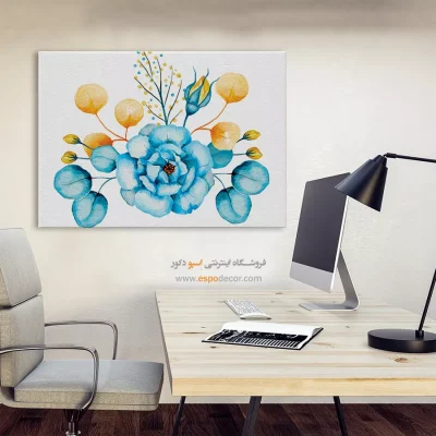 تابلو طرح آبرنگی - اسپو دکور