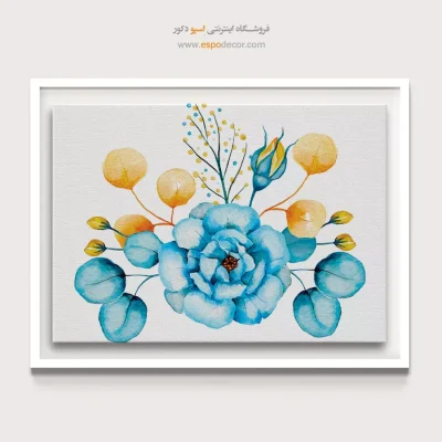 تابلو طرح آبرنگی - اسپو دکور