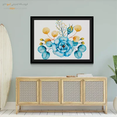 تابلو طرح آبرنگی - اسپو دکور