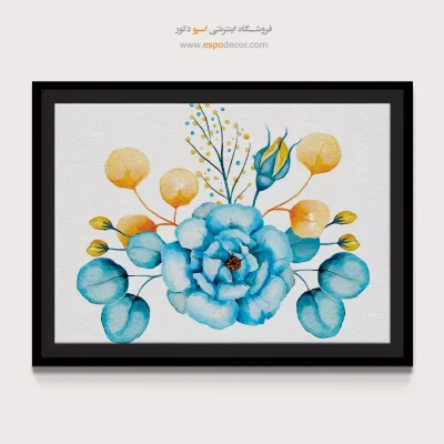 تابلو طرح آبرنگی - اسپو دکور