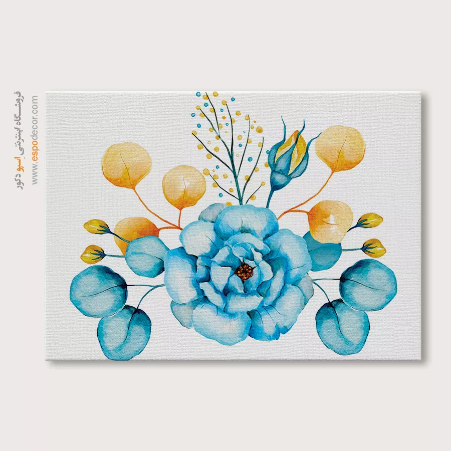 تابلو طرح آبرنگی - اسپو دکور