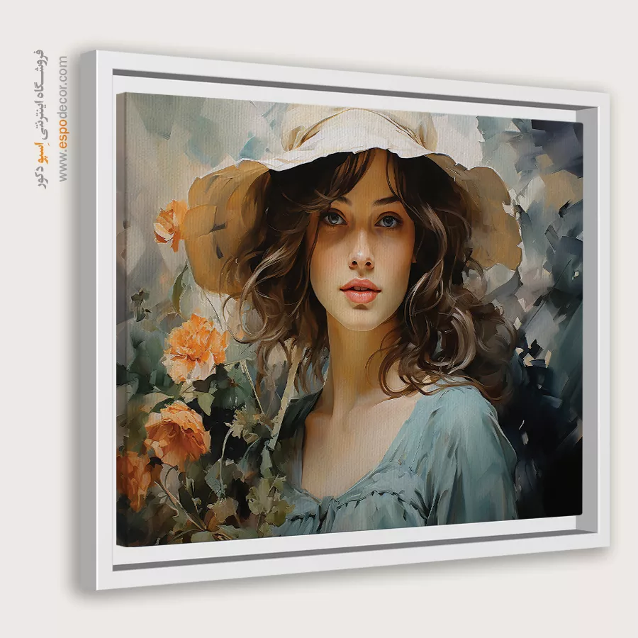 تابلو طرح آبرنگی - اسپو دکور