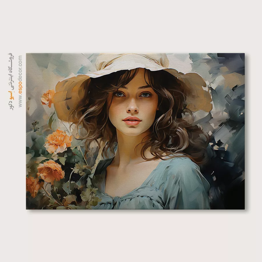 تابلو طرح آبرنگی - اسپو دکور