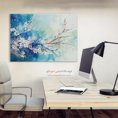 تابلو طرح آبرنگی - اسپو دکور
