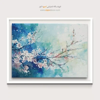 تابلو طرح آبرنگی - اسپو دکور
