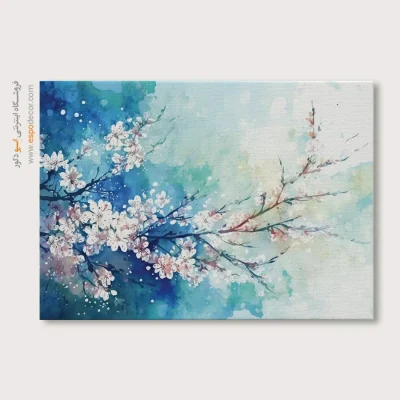 تابلو طرح آبرنگی - اسپو دکور