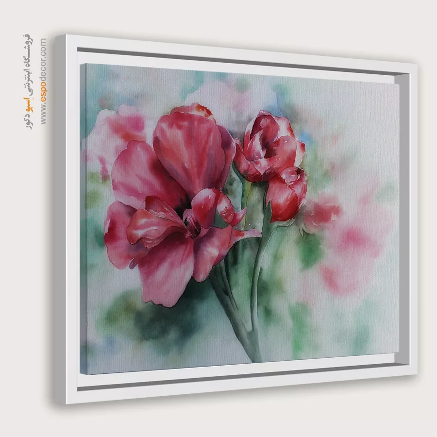 تابلو طرح آبرنگی - اسپو دکور