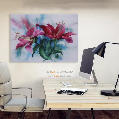 تابلو طرح آبرنگی - اسپو دکور