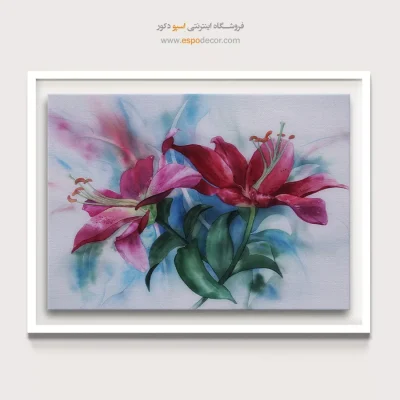 تابلو طرح آبرنگی - اسپو دکور