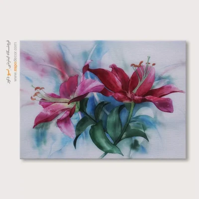 تابلو طرح آبرنگی - اسپو دکور