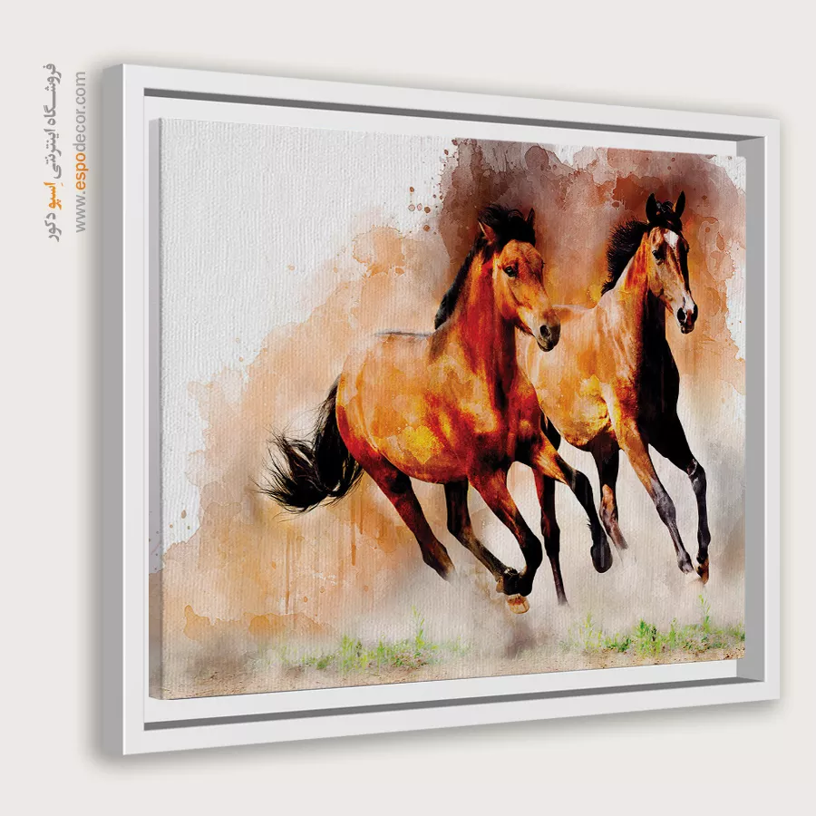 تابلو طرح آبرنگی - اسپو دکور